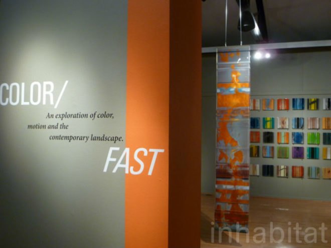ColorFast, R Nelson Parrish, eco art, bio-resin, bioresin, green art, kimball art center,