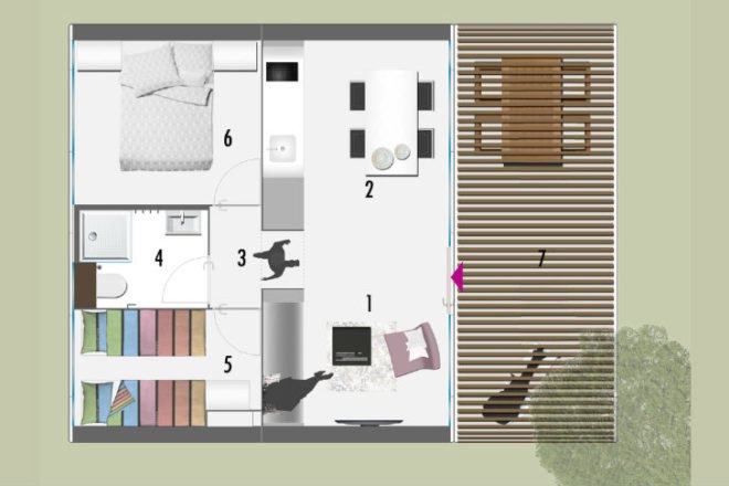 Coodo Modular Units, coodo, modular housing, prefab, prefab housing, slovenia, modular design
