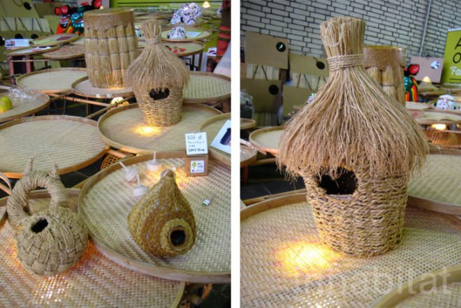 DHH Studio, OU Studio, bird nest, rice straw, Gina Hsu, Nagaaki Shaw, taiwan, biodegradable materials, waste materials, Animals, Art, Green Materials, Green Products,