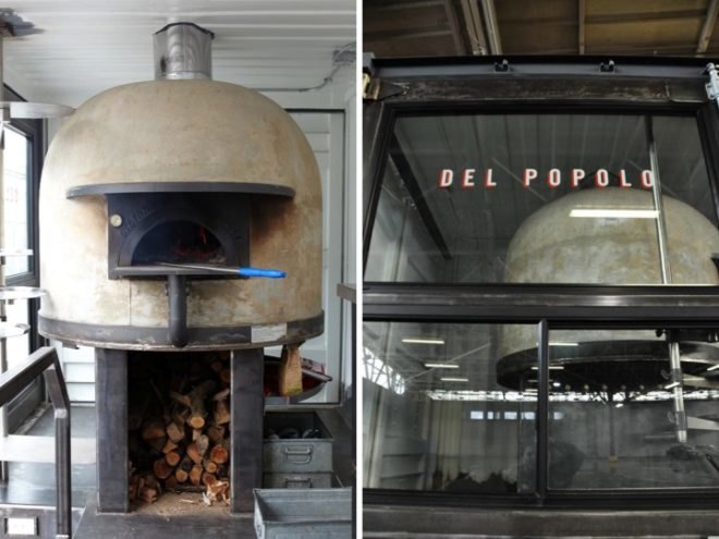 Jon Darsky, recycled shipping containers, Del Popolo, San Francisco, recycled materials, Neapolitan pizza, green design, sustainable design, eco-design, recycled design, urban design, food, pizza