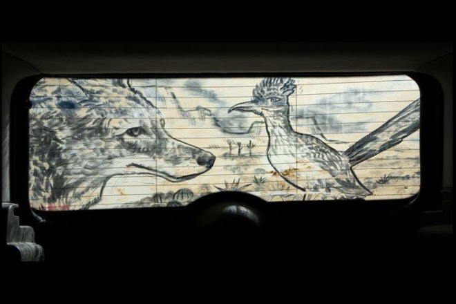 Dirty Car Art, Scott Wade, dirty car artist, temporary art, eco art, green art