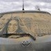 Dirty Car Art, Scott Wade, dirty car artist, temporary art, eco art, green art