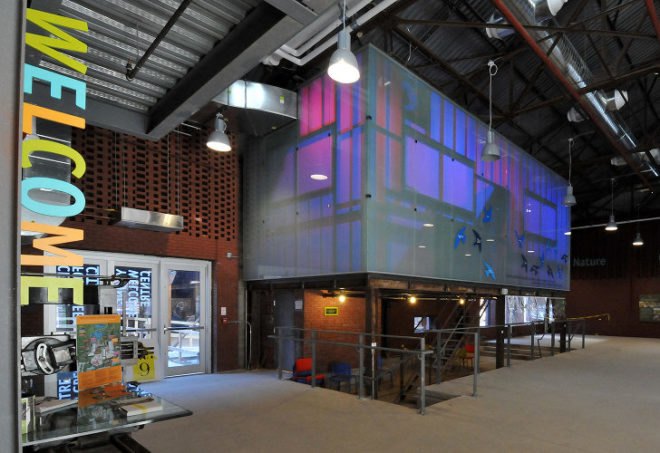 Evergreen Brick Works, Diamond Schmidt Architects, centre for green cities, toronto, green renovation, adaptive reuse, brownfield remediation