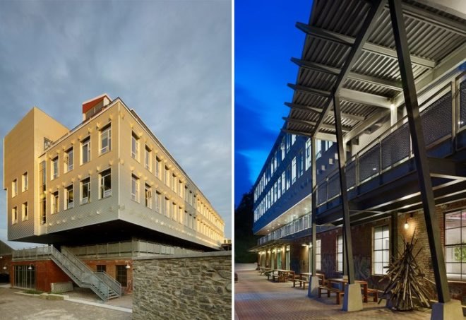 Evergreen Brick Works, Diamond Schmidt Architects, centre for green cities, toronto, green renovation, adaptive reuse, brownfield remediation