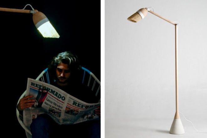 Fernando Laposee, Lufa, Mexican design, vegetable sponges, London's Central St. Martins, Freestanding, flat-pack, room divider, lamp, desk, hot-chocolate set, plant pots, biodegradable materials, sponge, Sustainable Food, Recycling / Compost, Botanical, Green Materials, Green Products,