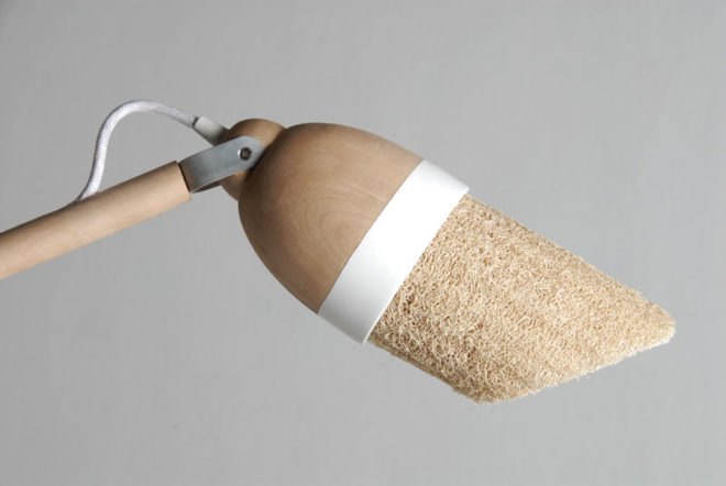 Fernando Laposee, Lufa, Mexican design, vegetable sponges, London's Central St. Martins, Freestanding, flat-pack, room divider, lamp, desk, hot-chocolate set, plant pots, biodegradable materials, sponge, Sustainable Food, Recycling / Compost, Botanical, Green Materials, Green Products,