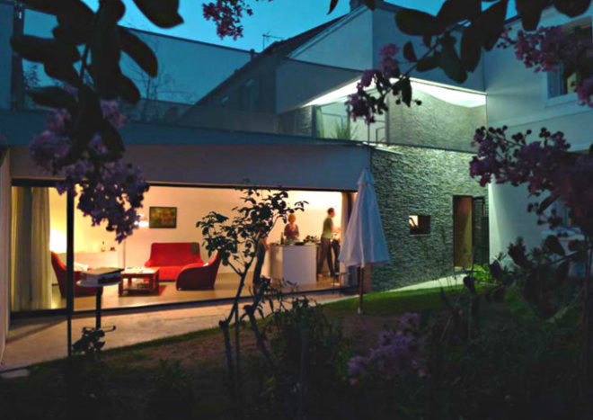 Fertile House, MU Architects, green renovation, renovation, france, rooftop garden, green roof