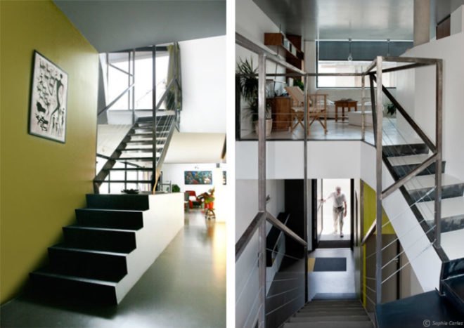 Fertile House, MU Architects, green renovation, renovation, france, rooftop garden, green roof
