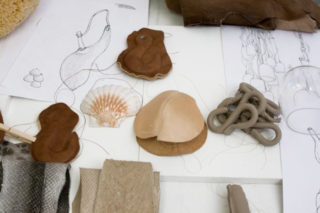 Formafantasma, Design Miami Basel, Craftica, leather work, craftsmanship, FENDI