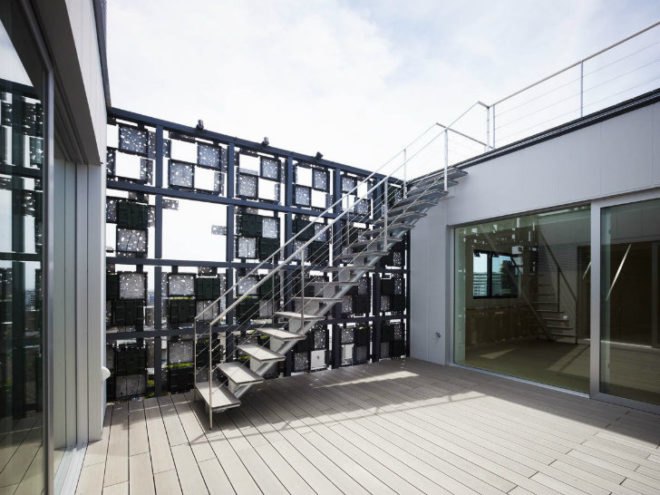 Green Cast, Kengo Kuma, living facade, vertical garden, living wall, japan,