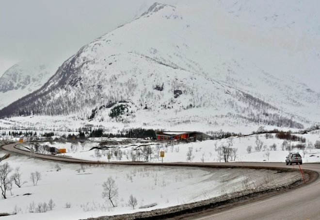 JVA, Norway, Gullesfjord, Gullesfjord Weigh Station, sortland, northern norway, green roofs, scandinavian design