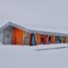 JVA, Norway, Gullesfjord, Gullesfjord Weigh Station, sortland, northern norway, green roofs, scandinavian design