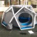 Heimplanet, Inflatable Geodesic Dome, Inflatable tent, DMY berlin, german design, Architecture, green technology