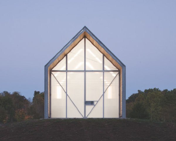 Huff Projects, the shed, White Oak, Elegant Shelter, Prefab, Prefab Housing, Daylighting