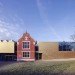green design, eco design, sustainable design, adaptive reuse, Maidstone Museum and Bentlif Art Gallery, Hugh Broughton Architects, Elizabethan Manor, museum extension