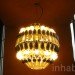 Itektur's LED recycled lamps The Glow Chandelier