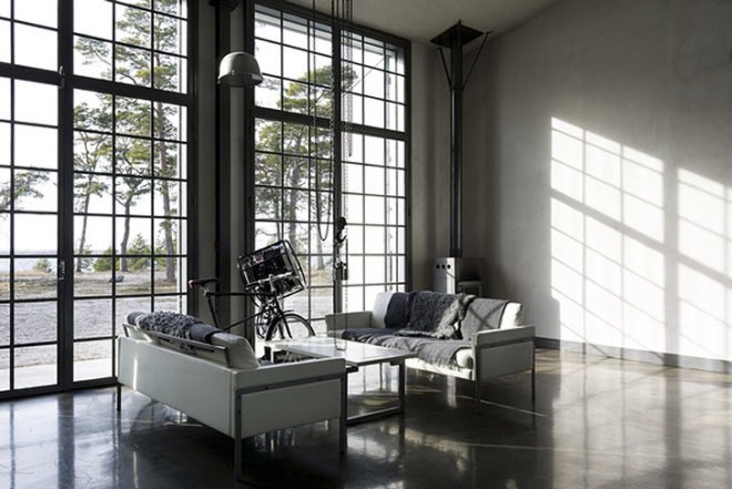 Hotel Furillen, eco-lux, hotel, sweden, Restored Limestone Refinery, Gotland, concrete luxury, Airstream caravan, Architecture, Daylighting, Green renovation, Eco Travel