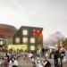 Klaksvik City Centre, Henning Larsen, sustainable city development, urban planning, green design