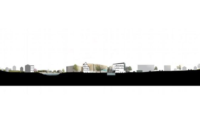 Klaksvik City Centre, Henning Larsen, sustainable city development, urban planning, green design