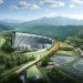Haeahn Architecture, Korea Hydro Nuclear Power Company, nuclear power, architecture, green roof, solar energy, sustainable development, green design, sustainable design, eco-design, Gyeongju, daylighting, solar-orientation