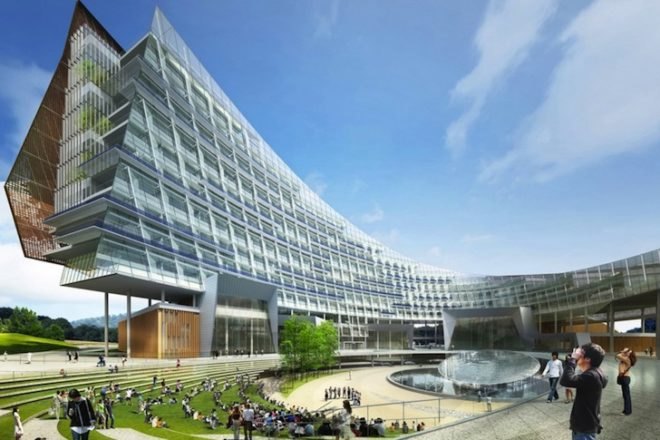 Haeahn Architecture, Korea Hydro Nuclear Power Company, nuclear power, architecture, green roof, solar energy, sustainable development, green design, sustainable design, eco-design, Gyeongju, daylighting, solar-orientation