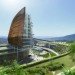 Haeahn Architecture, Korea Hydro Nuclear Power Company, nuclear power, architecture, green roof, solar energy, sustainable development, green design, sustainable design, eco-design, Gyeongju, daylighting, solar-orientation