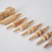 Mischer'traxler, Gradient Mashrabiya, oak, table, wooden table, Mashrabiyas, traditional crafts, Middle East, green furniture, Green Materials