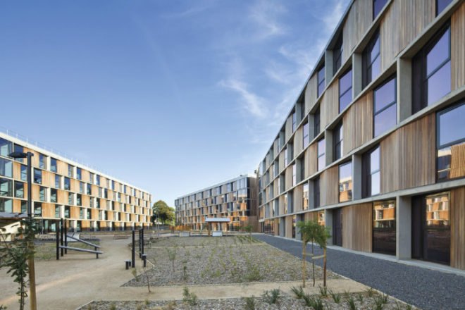 Monash Student Housing, BVN Architecture, Melbourne, dormitory, green dormitory, dorms, green dorms, eco dorm