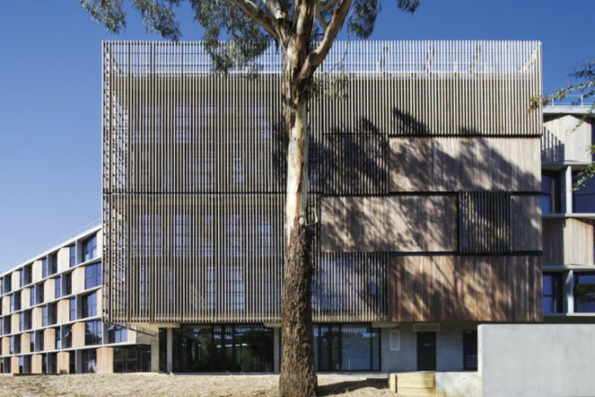 Monash Student Housing, BVN Architecture, Melbourne, dormitory, green dormitory, dorms, green dorms, eco dorm