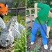 Nature Connects, Lego Sculptures, Sean Kenney, reiman gardens, iowa, legos, ames, eco art