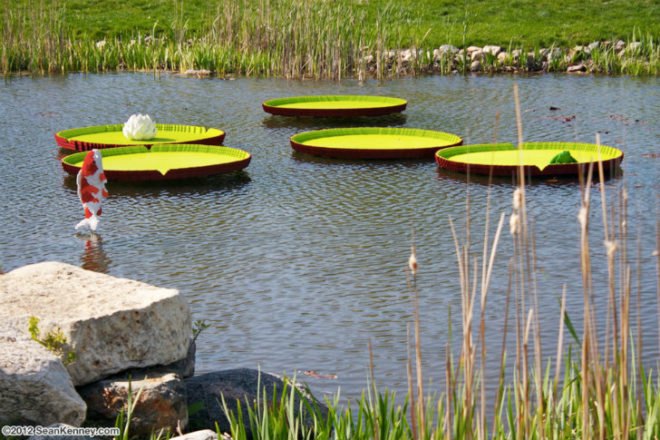 Nature Connects, Lego Sculptures, Sean Kenney, reiman gardens, iowa, legos, ames, eco art