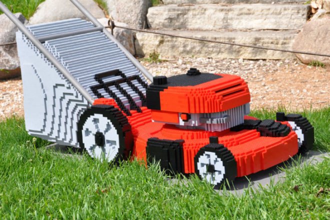 Nature Connects, Lego Sculptures, Sean Kenney, reiman gardens, iowa, legos, ames, eco art
