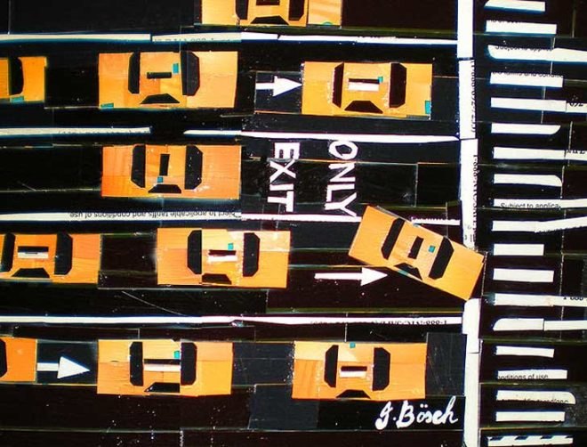 green design, eco design, sustainable design, Indiewalls, Nina Boesch, recycled MetroCards, recycle art, Metrocard Art, MTA