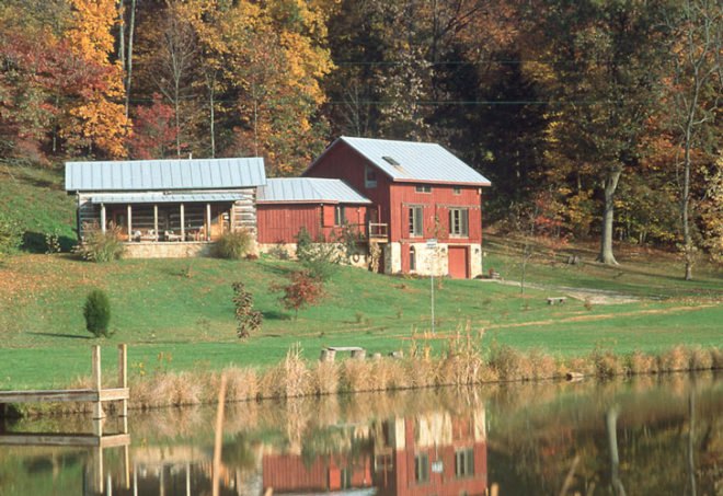 log cabin, timber frame, green building, SIPs, Amish home, traditional building