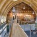 green design, eco design, sustainable design, LEED Silver, SUNY Morrisville State College, adaptive reuse, Center for Design and Technology, Perkins Eastman Architects, reclaimed barn, energy efficient glass
