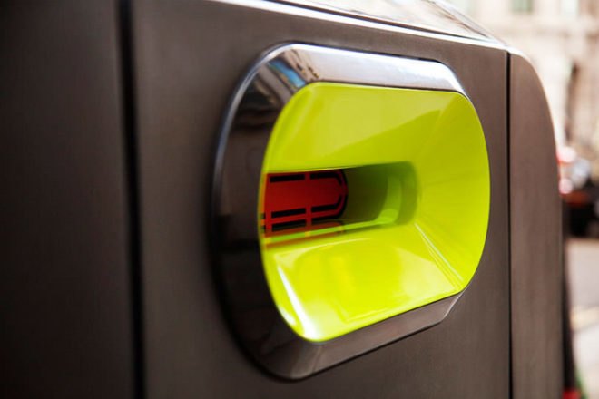 green design, eco design, sustainable design, Renew Recycle Bins, ALliance for Downtown New York, recycling initiatives, bomb-proof recycle bins