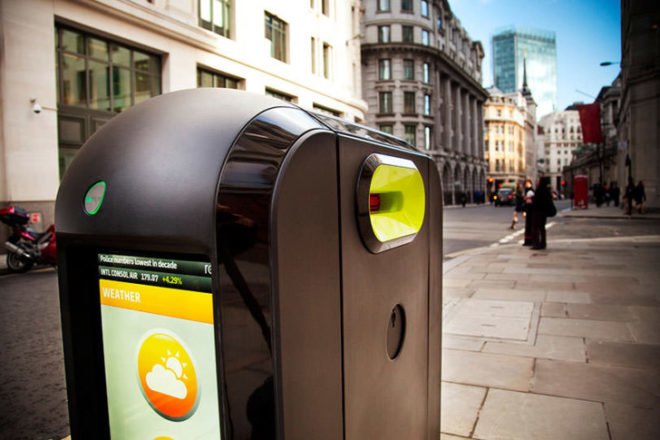 green design, eco design, sustainable design, Renew Recycle Bins, ALliance for Downtown New York, recycling initiatives, bomb-proof recycle bins