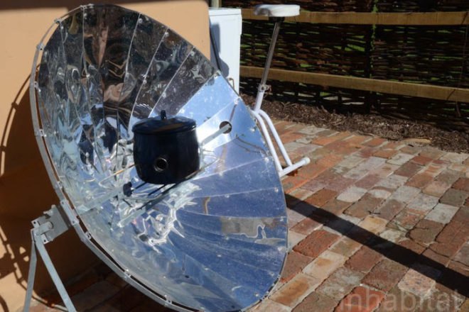 SEED, post-carbon homestead, Cape Town, South Africa, RDP Housing, solar-energy, clean tech, recycled materials, tires, shipping pallets, Rocklands Primary School, passive design, solar-cooker, photovoltaic panels, green design, sustainable design, eco-design, post-carbon design