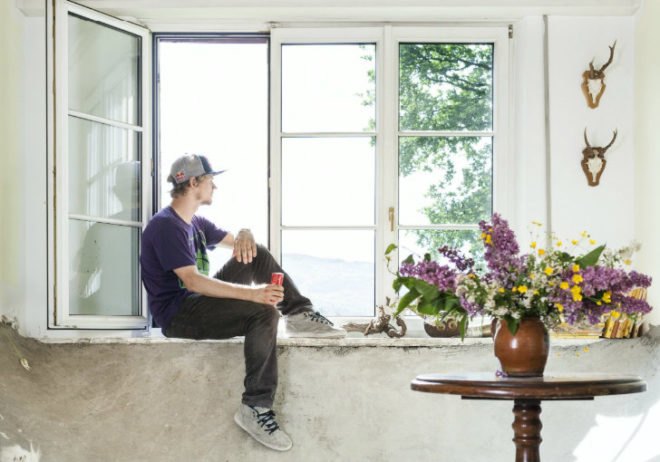 Skate Villa, Phillip Schuster, indoor skatepark, green renovation, red bull, skate house, skatevilla