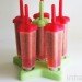 Tovolo Molds, Strawberry Popsicles, Strawberry Popsicle recipe, make your own popsicles, homemade popsicle recipes