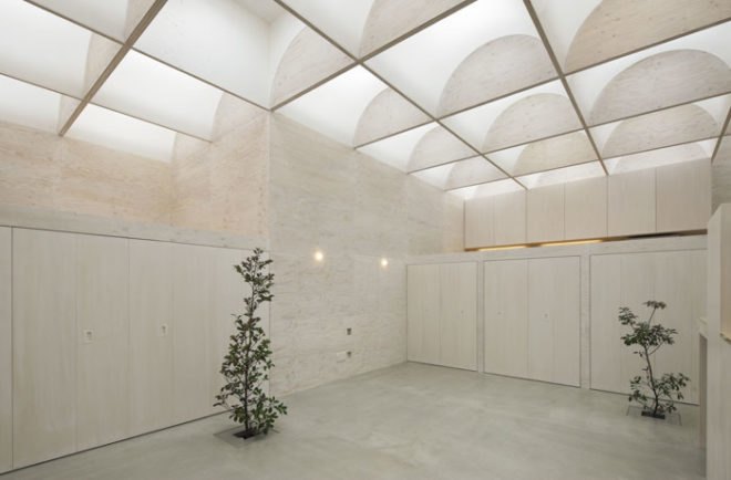 green Interiors, Architecture, Renewable Energy, energy efficiency, Takeshi Hosaka, Daylight House, natural light, recyclable acrylic skylights,