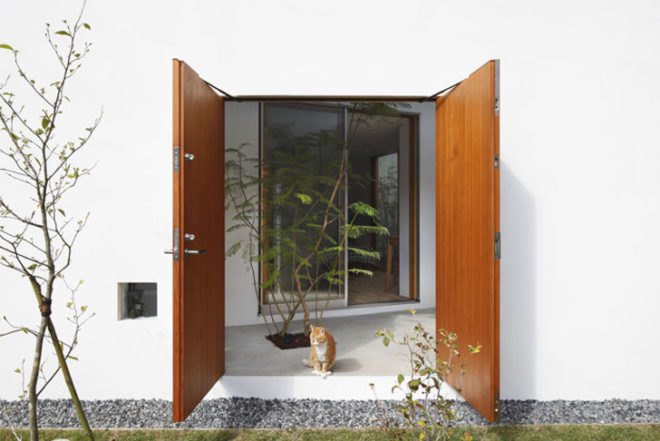 green Interiors, Architecture, Takeshi Hosaka, Inside Out House, natural light, interior spaces, sliding glass windows, japanese design, Conceptual, minimalistic house, Japanese, Architecture, Daylighting, green Interiors