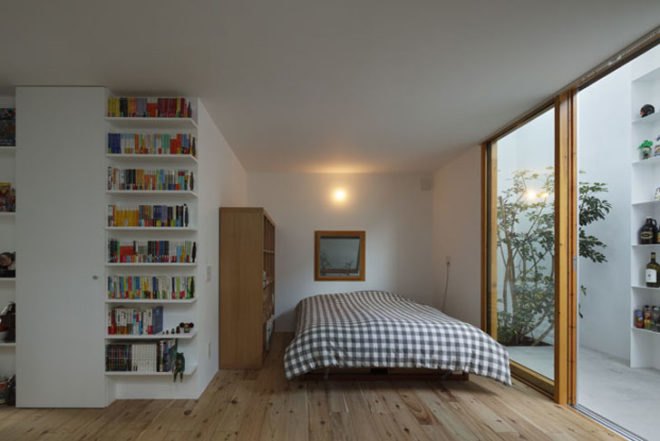 green Interiors, Architecture, Takeshi Hosaka, Inside Out House, natural light, interior spaces, sliding glass windows, japanese design, Conceptual, minimalistic house, Japanese, Architecture, Daylighting, green Interiors