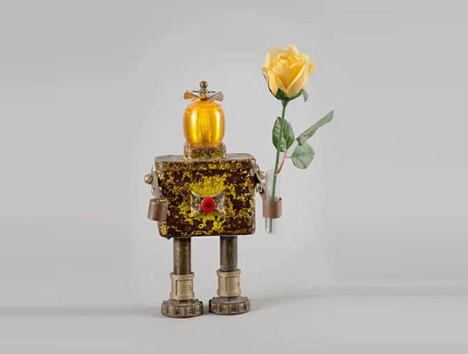 green design, eco design, sustainable design, Tal Avitzur, recycled robots, recycle art, eco art, salvage metal, scrap metal
