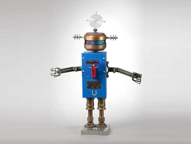 green design, eco design, sustainable design, Tal Avitzur, recycled robots, recycle art, eco art, salvage metal, scrap metal
