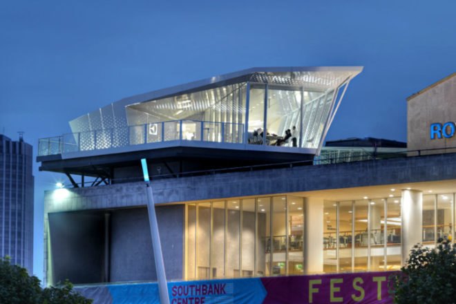 The Cube London, Park Associati, electrolux, london, olympics, mobile restaurant, prefab restaurant,