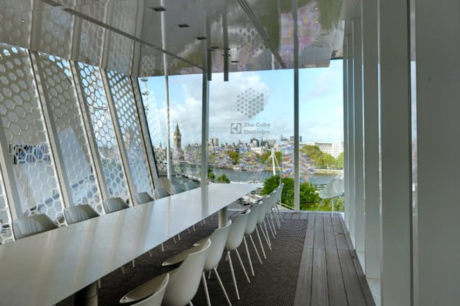 The Cube London, Park Associati, electrolux, london, olympics, mobile restaurant, prefab restaurant,