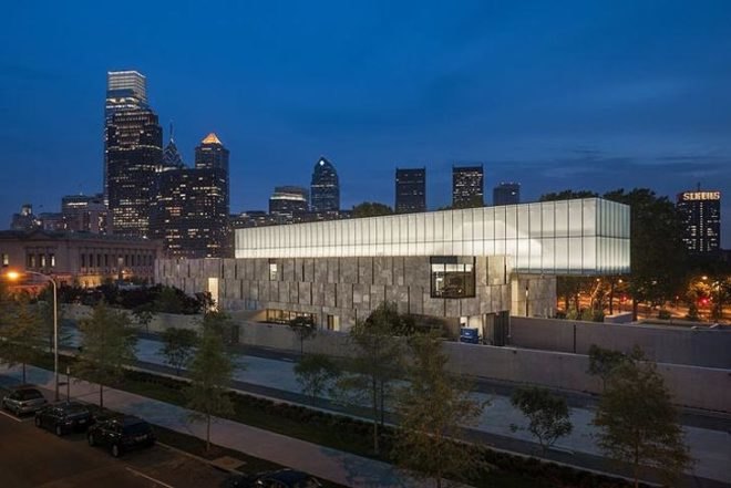 Tod Williams & Billie Tsien, The Barnes Foundation, LEED certification, Pennsylvania, art collections, natural light, Architecture, Art, Botanical, green roof, green Interiors,