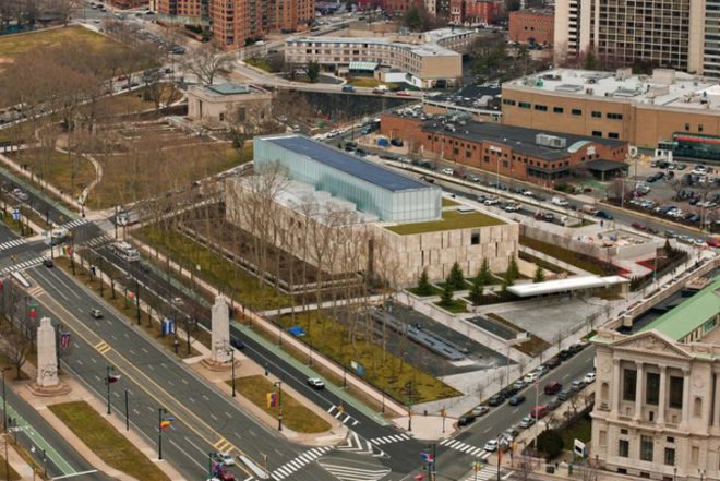 Tod Williams & Billie Tsien, The Barnes Foundation, LEED certification, Pennsylvania, art collections, natural light, Architecture, Art, Botanical, green roof, green Interiors,