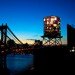 salvaged plexi glass, plexiglass, reclaimed plexigalss, water tank, water tank project, green art nyc, green art, eco art, green design, eco design, sustainable design, DUMBO, salvaged Plexiglas, Tom Fruin, The Water Tank Project, recycle art, eco art, salvaged materials nyc
